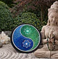 MANDALA YING & YANG COLORIDO 30 CM - Miniatura 1