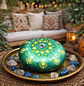 PIEDRA MANDALA GREEN 10 CM - Miniatura 1