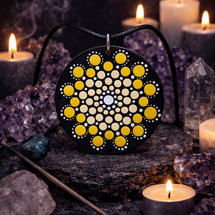 Colgante chakra amarillo