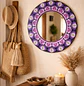 ESPEJO MANDALA PURPLE 50 CM   - Miniatura 2