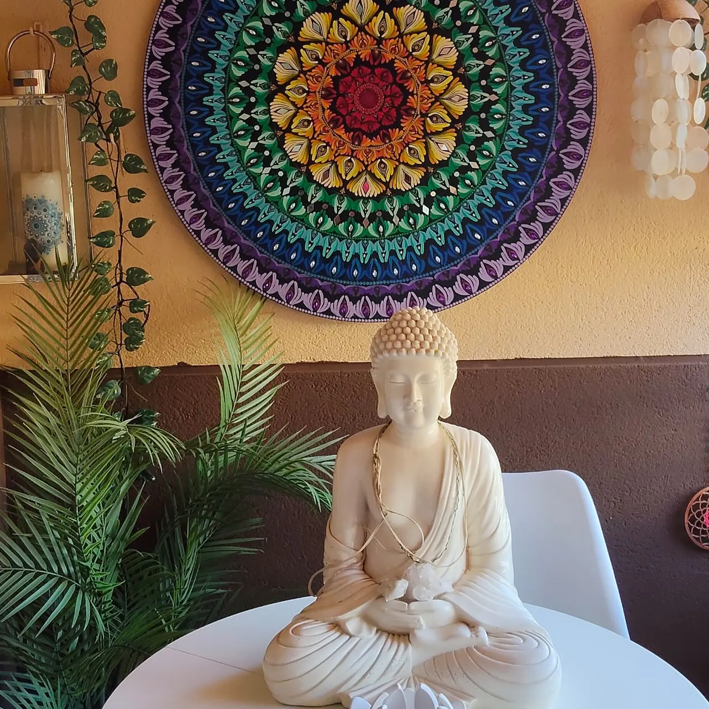 MANDALA PARED  CHAKRAS 90 CM 5