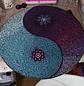 MANDALA YING YANG MORADO Y CELESTE 50 CM - Miniatura 3