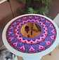 ESPEJO MANDALA MORADO Y ROSA 70 CM - Miniatura 4