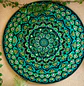 MANDALA PARED 4 CHAKRA VERDE 90 CM - Miniatura 2