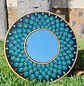 ESPEJO MANDALA PAVO REAL 45 CM - Miniatura 2