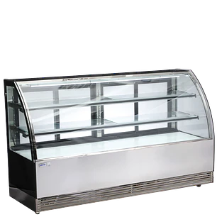 Vitrina Pastelera 2,0 Mts Curva Eco Vp-2000E Ventus