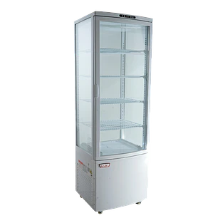 Vitrina Pastelera Vertical Blanca 218 Lts. Maigas