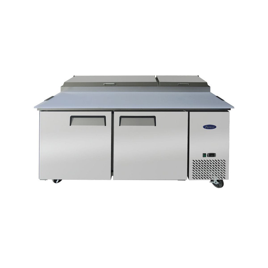 Mesón Pizzero 2 Puertas Acero 524L Atosa 1