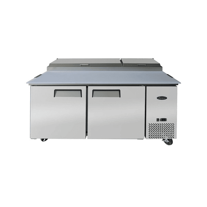 Mesón Pizzero 2 Puertas Acero 524L Atosa 1