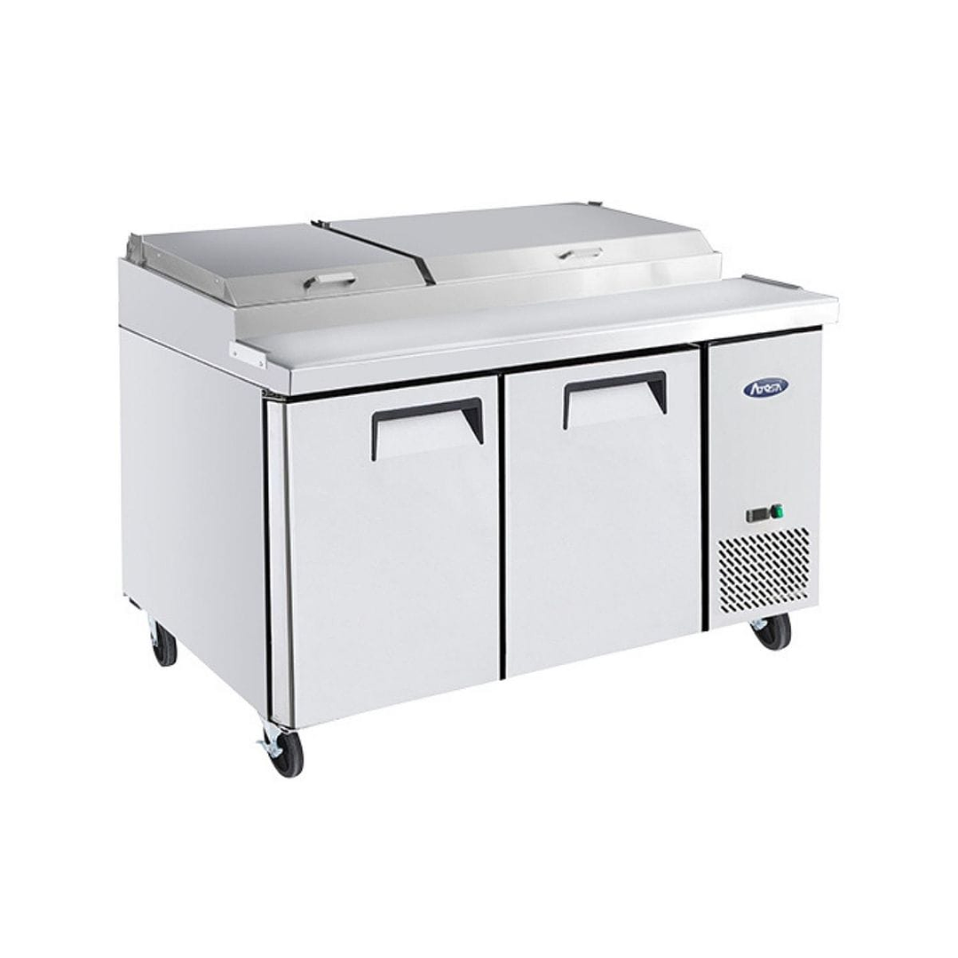 Mesón Pizzero 2 Puertas Acero 524L Atosa 2