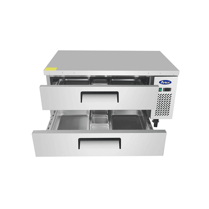 Base Refrigerada 2 Cajones Acero 133L MGF8448-BR36