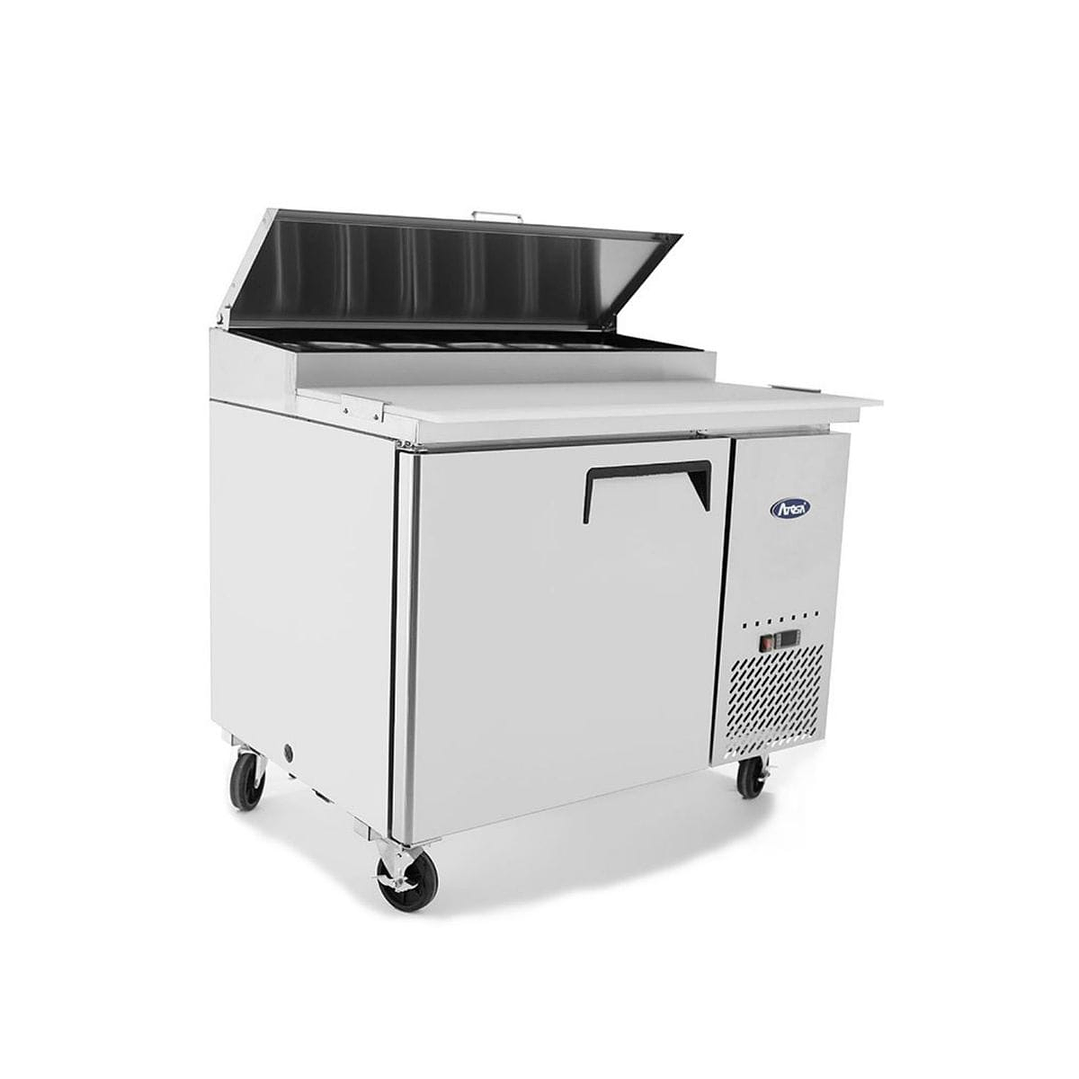 Mesón Pizzero 1 Puerta Acero 275L MPF8201-MPIZ48