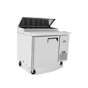 Mesón Pizzero 1 Puerta Acero 275L MPF8201-MPIZ48