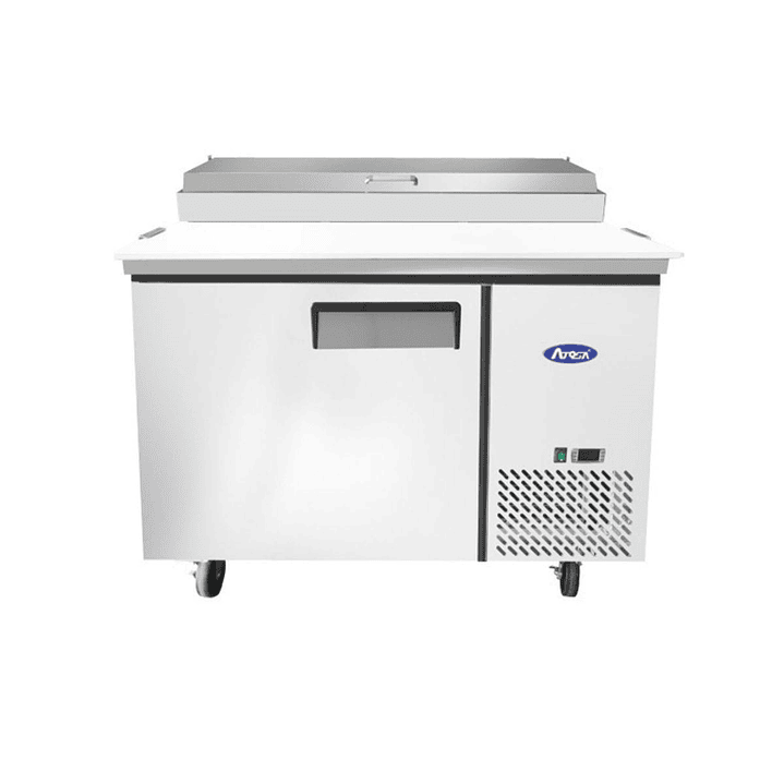 Mesón Pizzero 1 Puerta Acero 275L MPF8201-MPIZ48