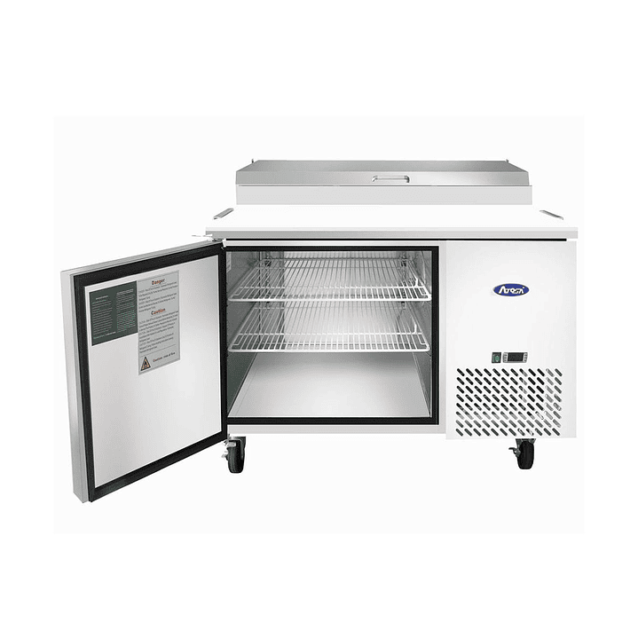 Mesón Pizzero 1 Puerta Acero 275L MPF8201-MPIZ48