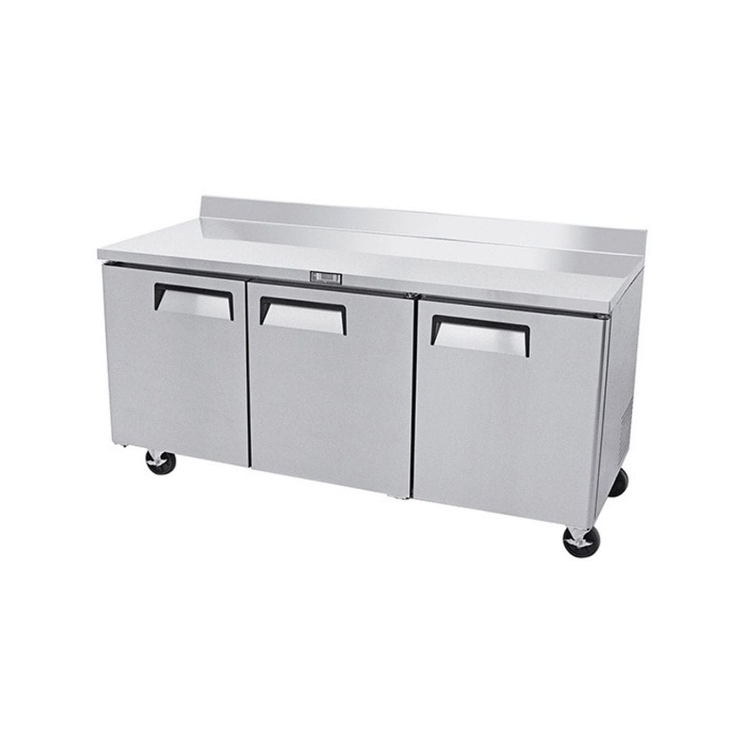 Mesón Refrigerado 3 Puertas Acero Reforzado 598L MGF8411-MRR72