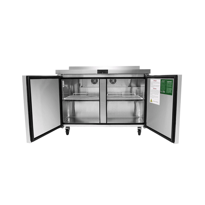 Mesón Refrigerado 2 Puertas Acero Reforzado 487L MGF8410-MRR60