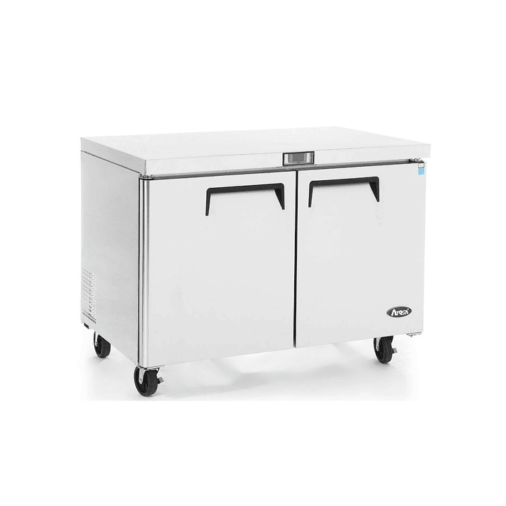 Mesón Refrigerado 2 Puertas Acero 487L MGF8403-MR60