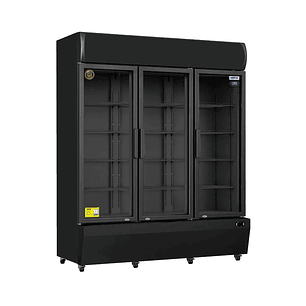 Visicooler 3 Puertas abatibles VC-1200L BLACK Ventus