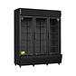 Visicooler 3 Puertas abatibles VC-1200L BLACK Ventus - Miniatura 1
