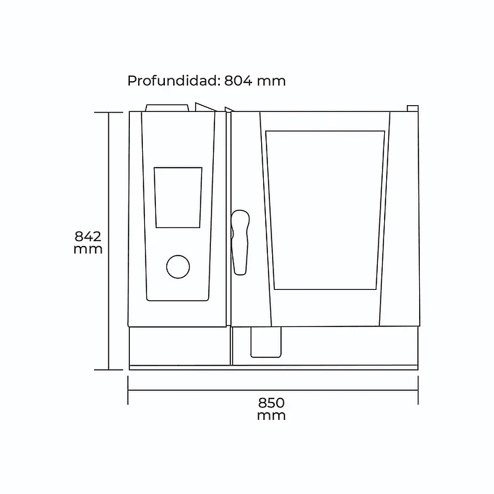 I COMBI PRO 6 GN 1/1 GAS 2