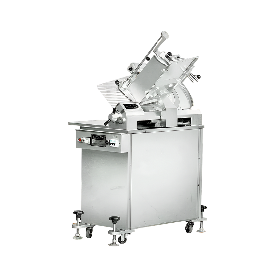 CORTADORA DE CECINAS IS-350 ITA AUTOMATICA C/PEDESTAL MOTOR 750W 1