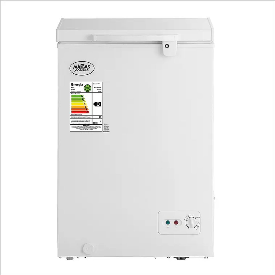 Congelador Dual tapa Dura 100 Lt. 1