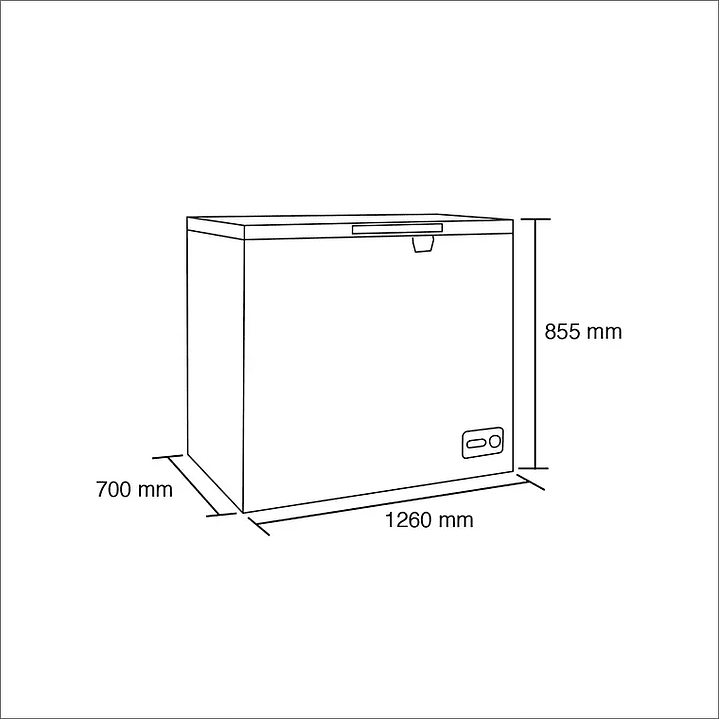 Congelador Dual Tapa Dura 380 LT. 3