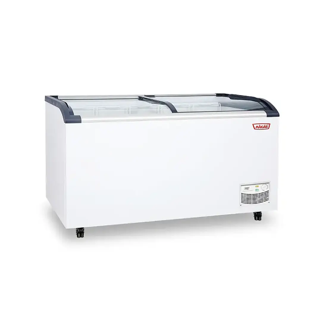 Congelador tapa Vidrio Curvo  520Q Maigas  2