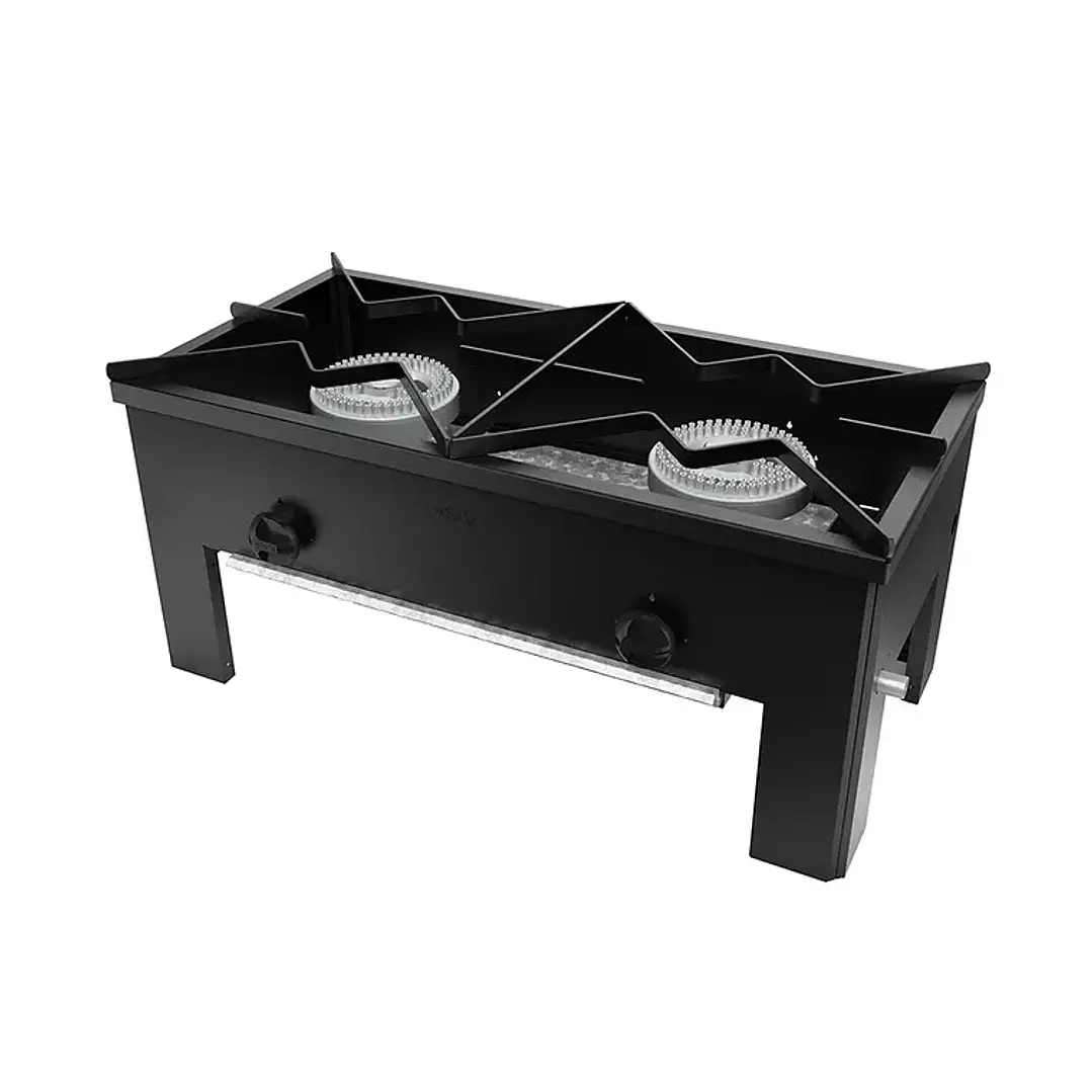 Anafe 2 plato bajo 43x43 cm. GLP 2