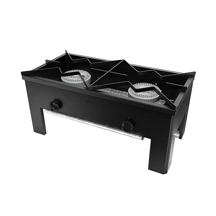 Anafe 2 plato bajo 43x43 cm. GLP 2