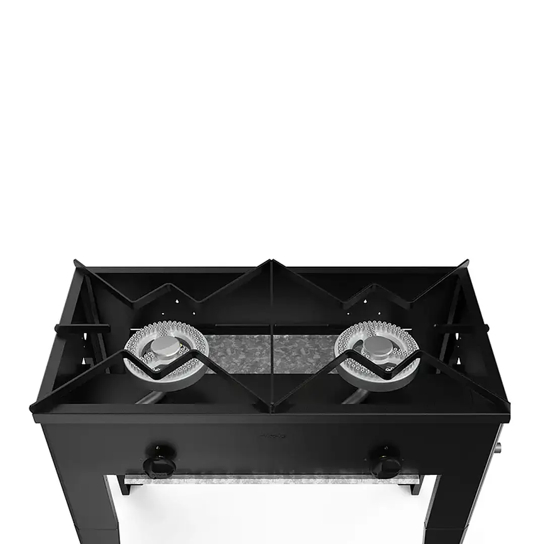 Anafe 2 plato alto 43x43 cm. GLP 2