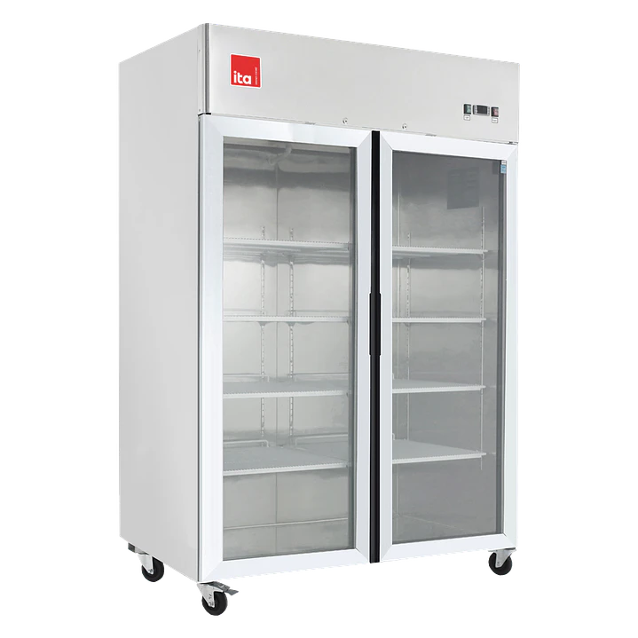 REFRIGERADOR ITA 2 PUERTAS VIDRIO 900lts 1