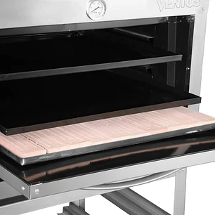 Horno 1 Cámara INOX 58x65 Gas Licuado  VENTUS