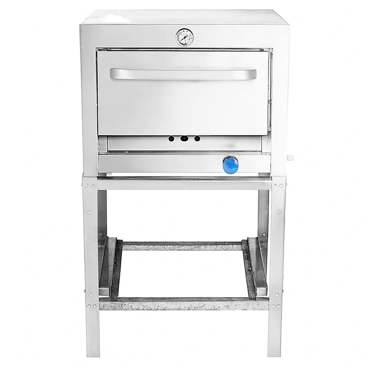 Horno 1 Cámara INOX 50x50 Gas Licuado GLP Ventus 2