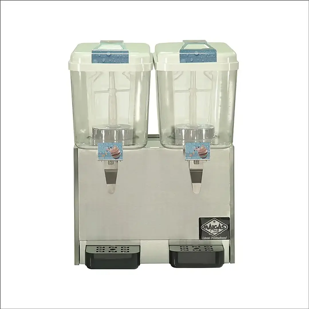 Dispensadora de Jugos, 2 x 18 lt. 2