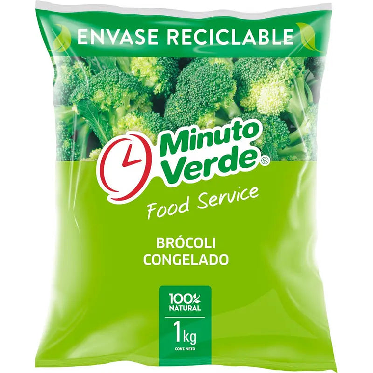Brócoli Minuto Verde 1KG 1