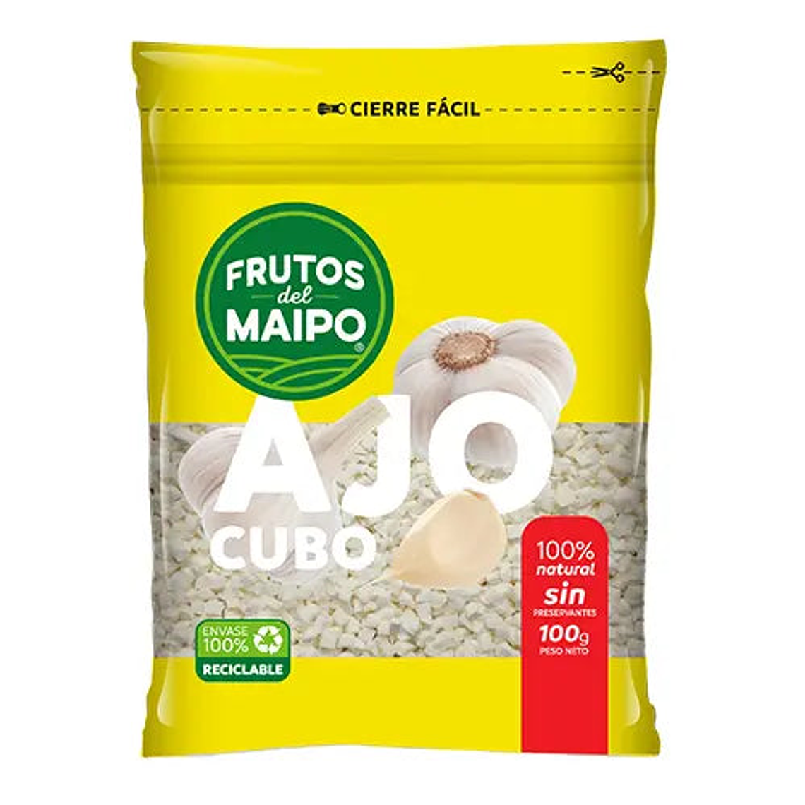 Ajo en Cubo Frutos del Maipo 100GR 1