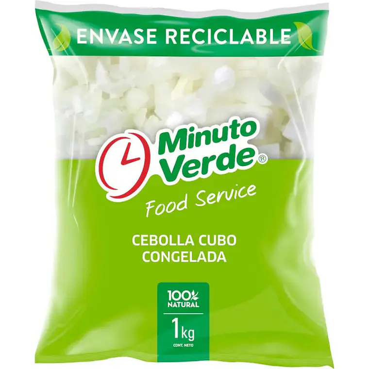 Cebolla Cubo Minuto Verde 1KG 1