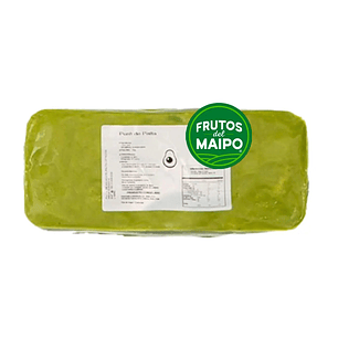 Puré de Palta Hass Frutos del Maipo 1KG