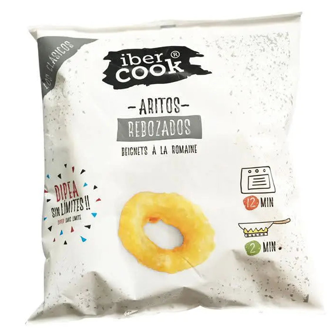 Anillas/Aros Calamar Rebozadas Ibercook 400GR 1
