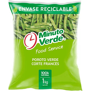 Poroto Verde Corte Francés Minuto Verde 1kg