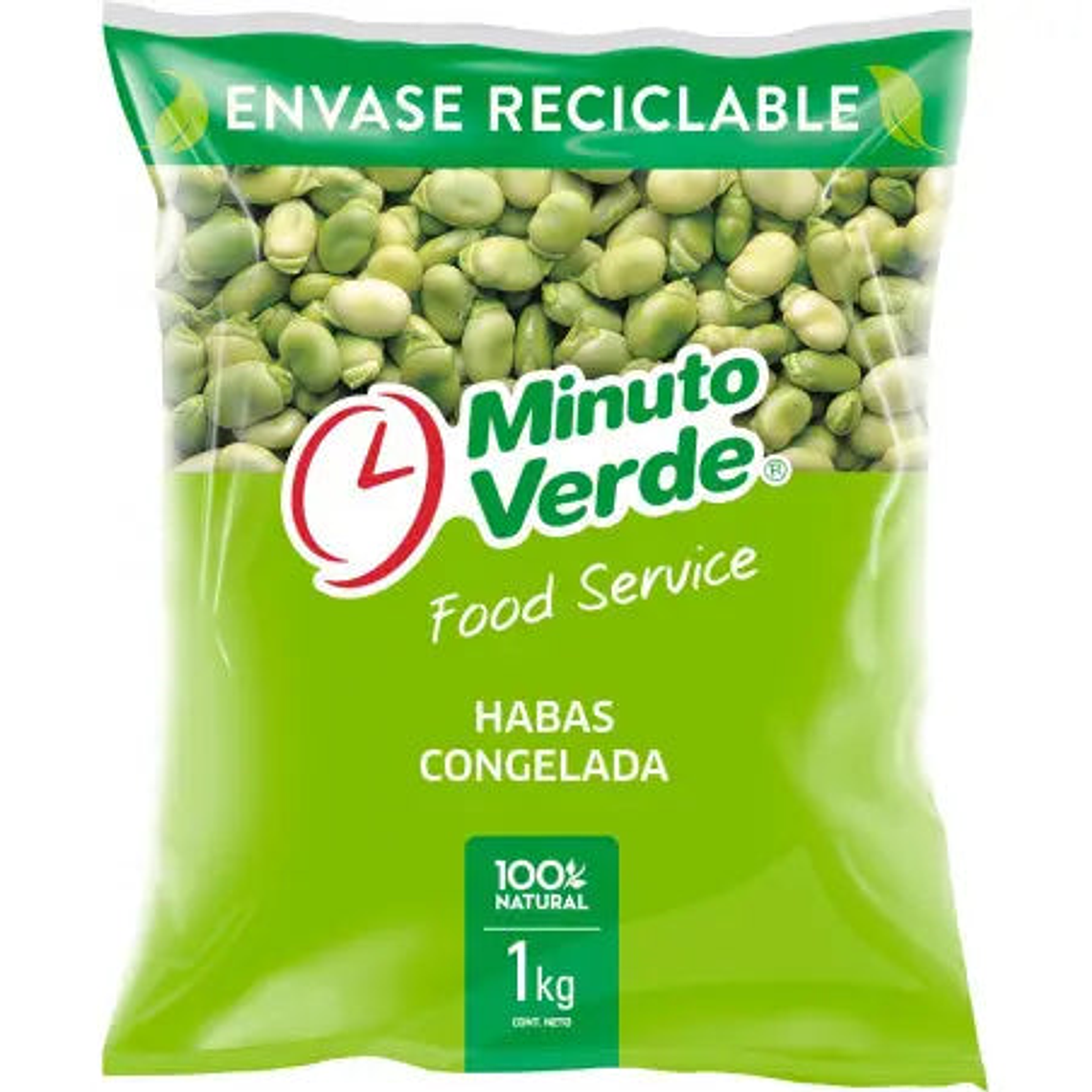 Habas Minuto Verde 1kg 1