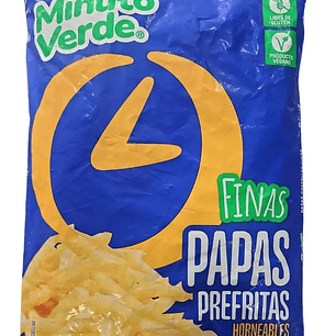 Papas Fritas Finas 7/7 Minuto Verde 2.5 kg