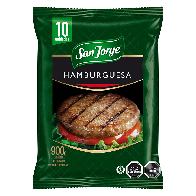 Pack Hamburguesa San Jorge 10UN 1