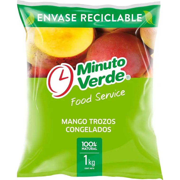 Mango Trozos Minuto Verde 1kg 1