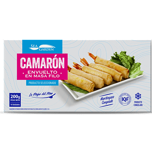Camarón Apanado Envuelto Masa Filo Sea Garden 200GR