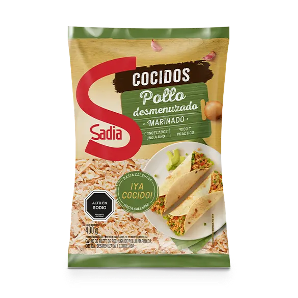 Pollo Desmenuzado Sadia Cocido 400GR 1