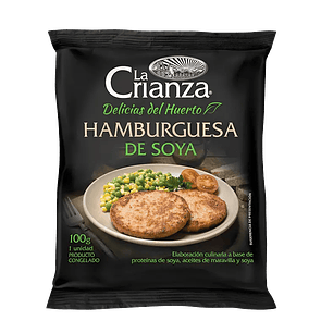 Hamburguesa Soya La Crianza 100GR