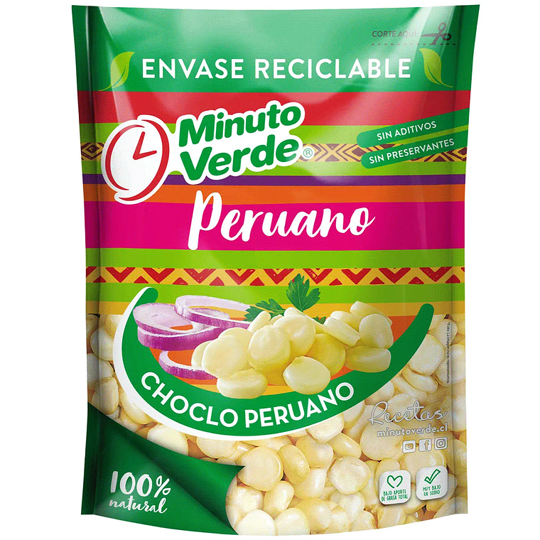 Choclo Peruano Minuto Verde 400GR 1
